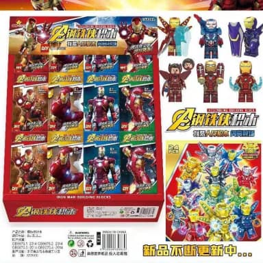 Lego Marvel Avengers Superhero Action Figure Block Toys - Ironman Captain America Spiderman Lego Blocks