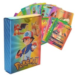 55 Pcs Pokemon Rainbow Cards Rainbow Foil Set English Version Thumbnail 3