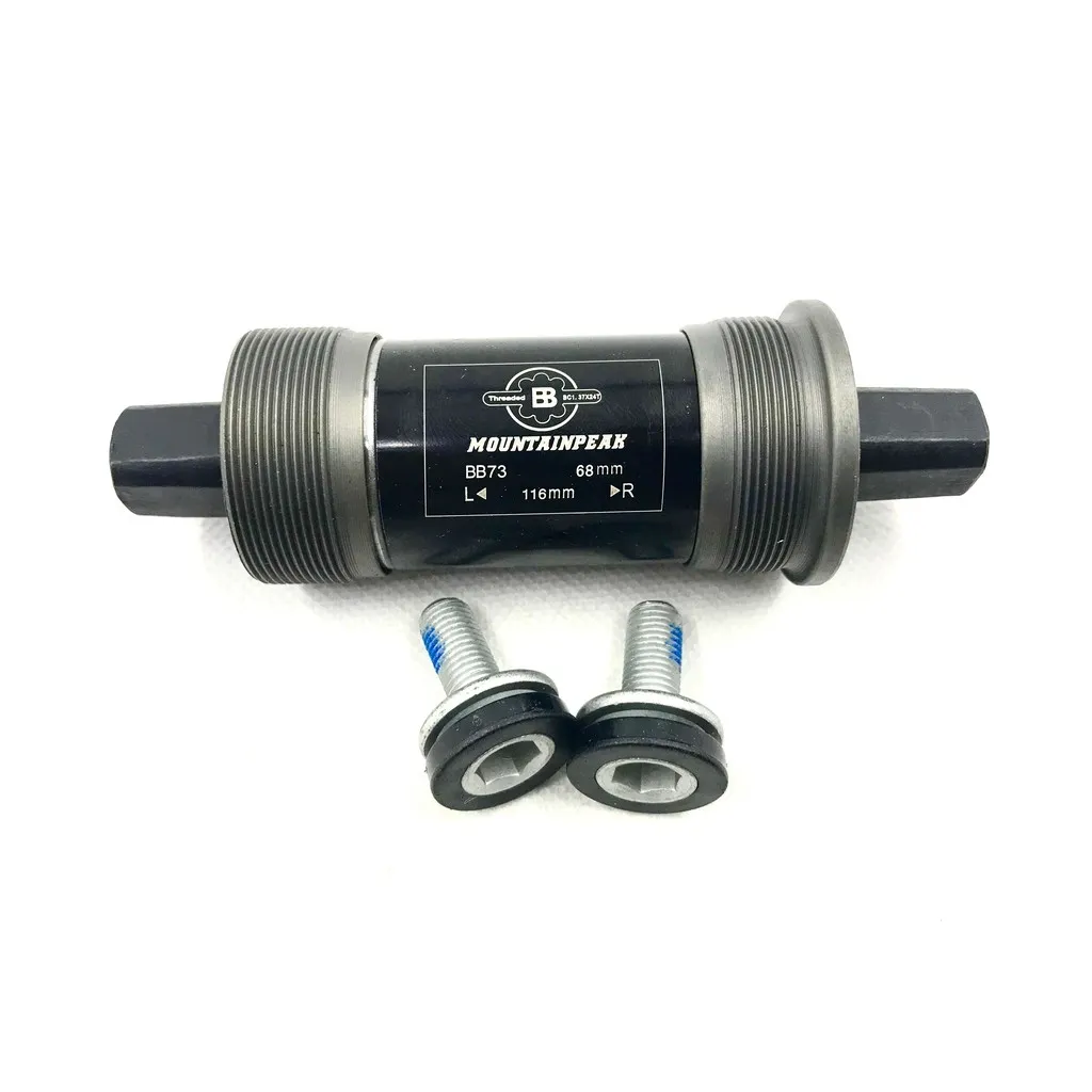 Bicycle Bearing Setup BB Set Bicycle BB Bike Bottom Bracket Replacement Set Square Taper 68mm Cycling Drivetrain Components Parts Bicycle Accessories 1