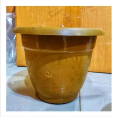 3Pis Combo Plastic Flower Pot 8inch Size