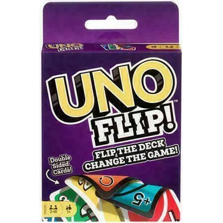 Image of Mattel UNO FLIP! Games Family Funny Entertainment Board Game Fun 2025 Playing Cards Kids Toys uno Card Game Kids Toys