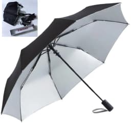 Arman World Class Auto Open Umbrella 10 Sik Black Umbrella for Men Umbrella for Girls Premium Umbrellas for All Thumbnail 1