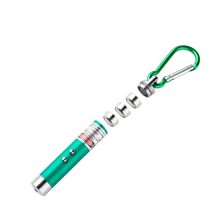 Image of Laser Pointer LED Light Key Ring - Funny Cat Play Toy - 3 in 1 Best Entertainment Tool For Kids