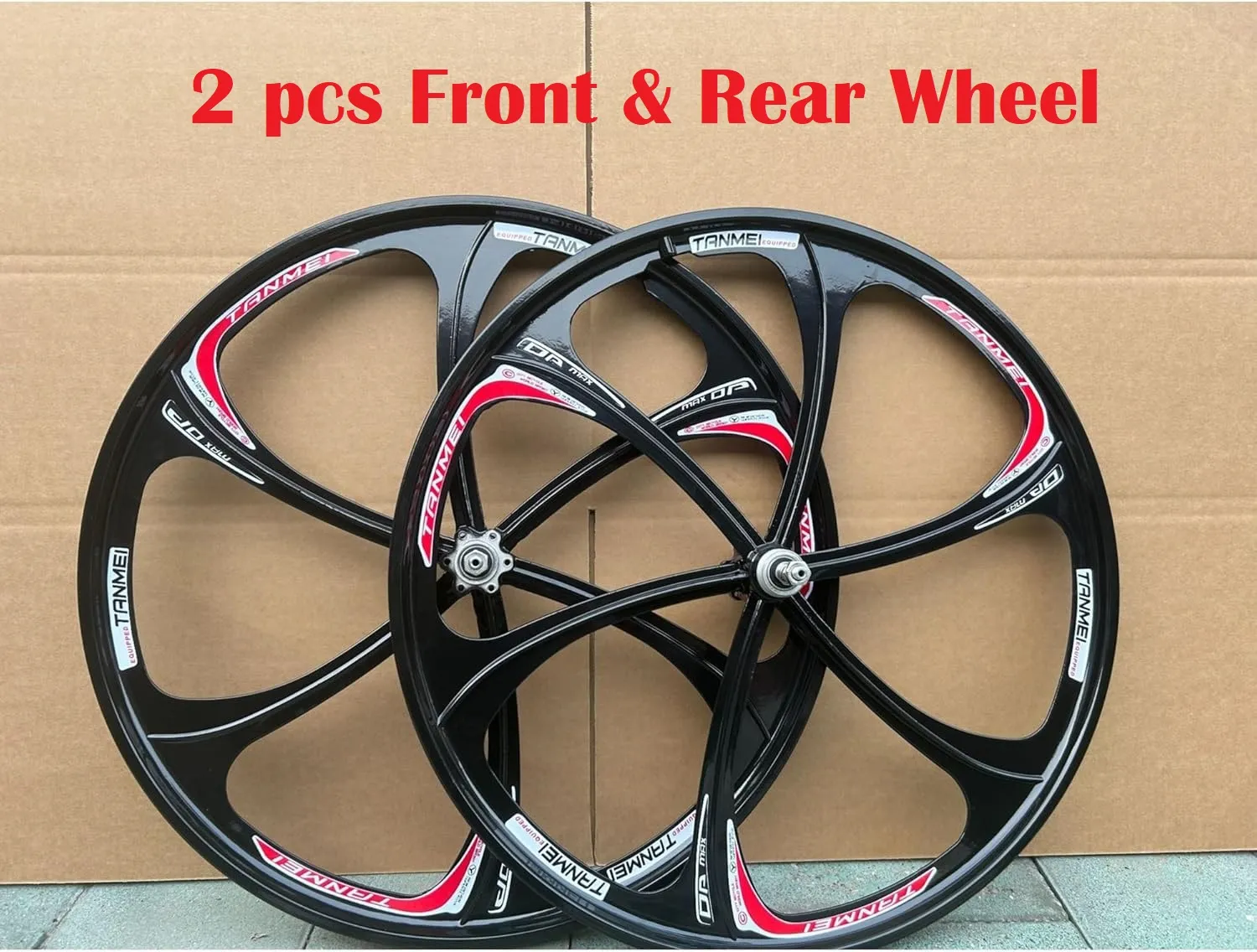 Alloy Wheelset 26 Double Wall Rims Mountain Bike Wheel Card Hub Sealed Bearing Disc Brake 8 10 Speed 1