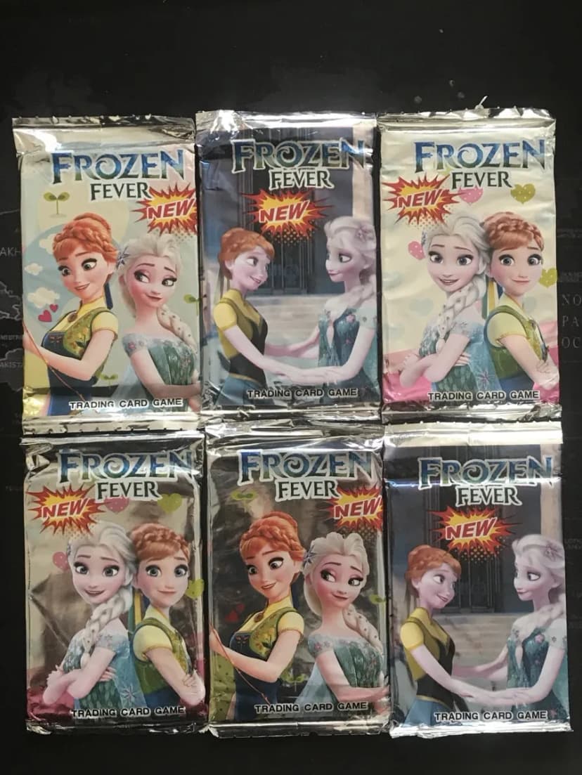 Image of Frozen Disney Princess TCG Trading Card Game - Disney Cards Holo Lamination