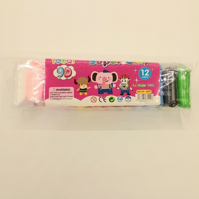 Image of Super Light Clay 12Pcs Wholesale Price