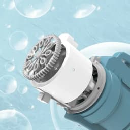 New 10 Holes Electric Bubble Gun Gatlin Bubble Gun Toy Machine Soap Bubbles Magic Bubble for Bathroom Outdoor Toys For Children Thumbnail 3