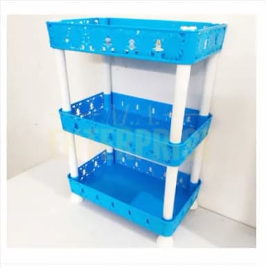 15 inc BP Plastic Sunflower Mini Rack 3 Step Multicolor