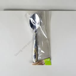 6 Piece Steel Spoon Set Stylish 6 Inch Spoons to Elevate Your Kitchen Essentials Thumbnail 4