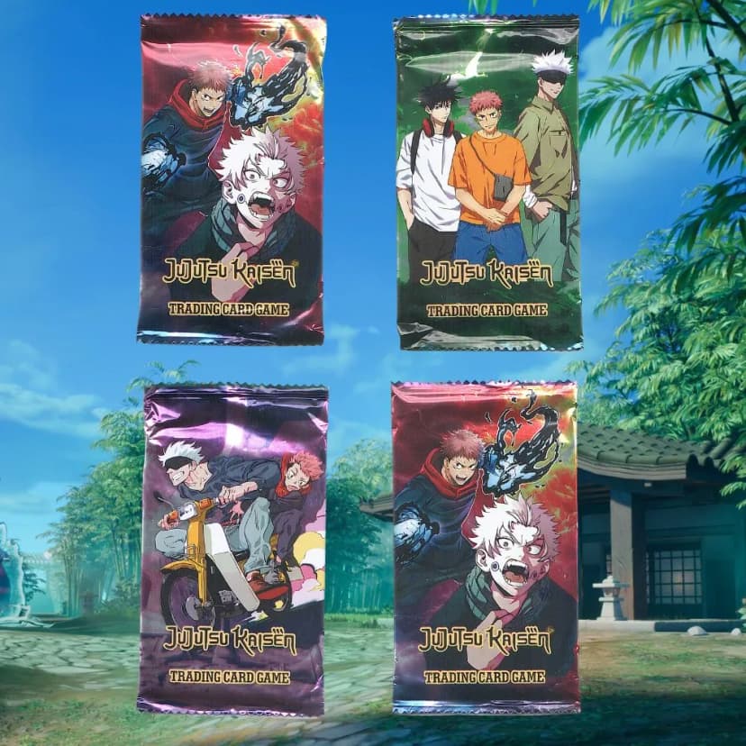 Image of Jujutsu Kaisen Anime TCG Card Game English Version Rare Collectibles Kids Gift Toy Holo Lamination - JJK Cards