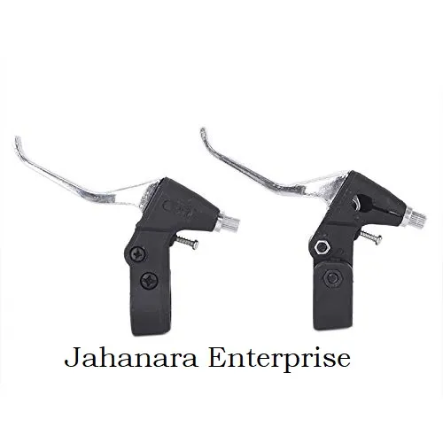 Aluminum Bicycle Brake Handle 2 finger Mountain Bike Cycling Brake Levers Bike Bicycle V Brake Bicycle Accessories 2 pcs 1