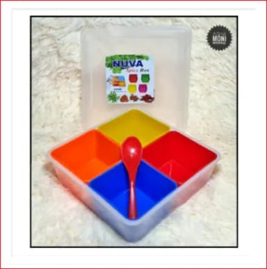Exclusive Square Shape Spice Box