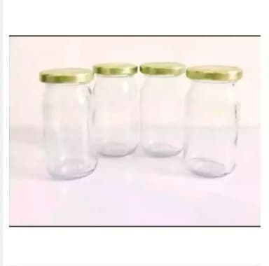 Glassware food jar food container glass jar 500 gm 4 pieces