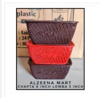 3pis Plastic Mini Busket