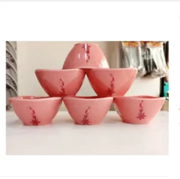 Akash 3 5 Squaer Soup Bati 6 Pcs Set
