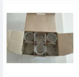 Clear Coke Glass/ Drinks Glass Set of 06 Pieces -N 146T Thumbnail 3