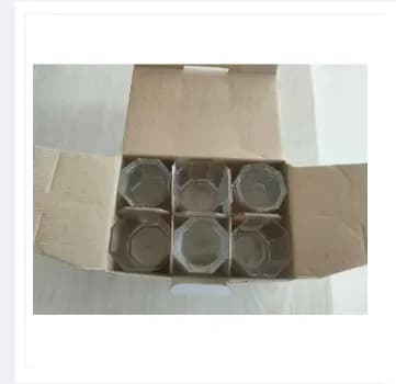 Image of Clear Coke Glass/ Drinks Glass Set of 06 Pieces -N 146T