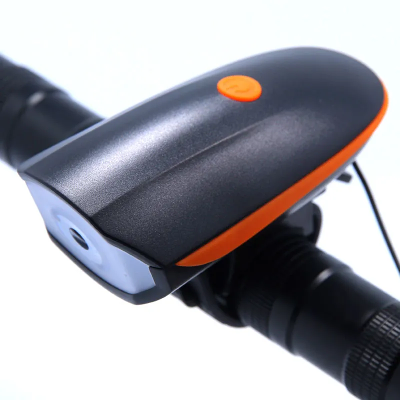 Bicycle Horn Light Recharging Waterproofed horn Light 1200 mAh battery Bike cycle accessories thumbnail 4