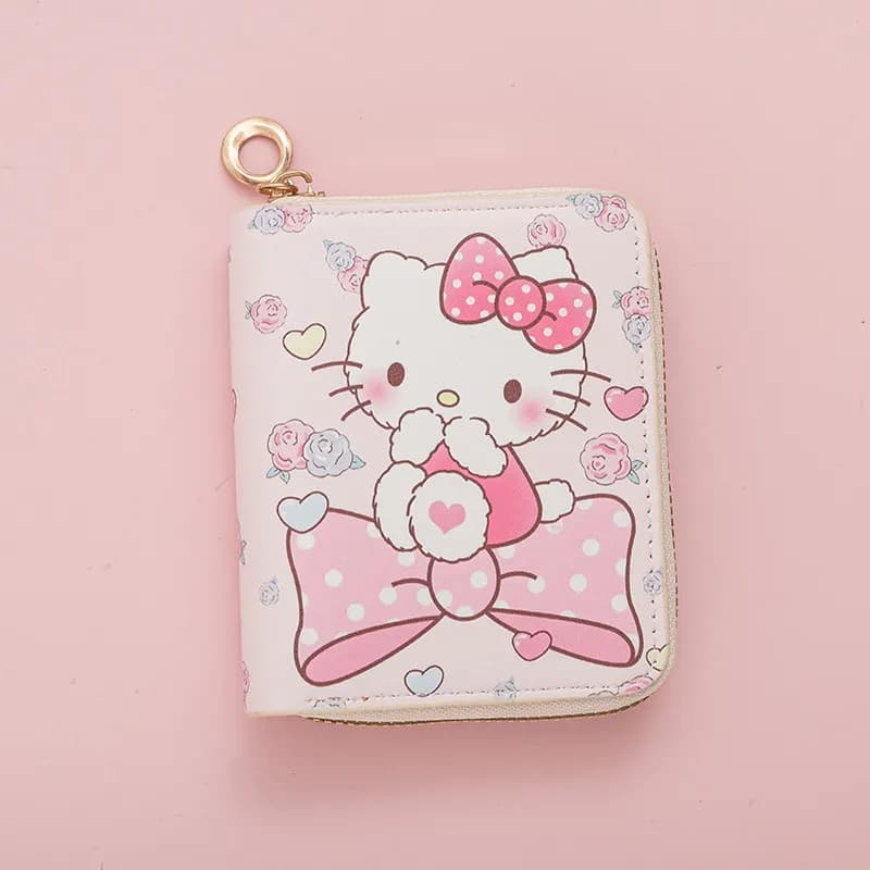 Image of Hello KT Coin Bag Custom Cartoon Wallets