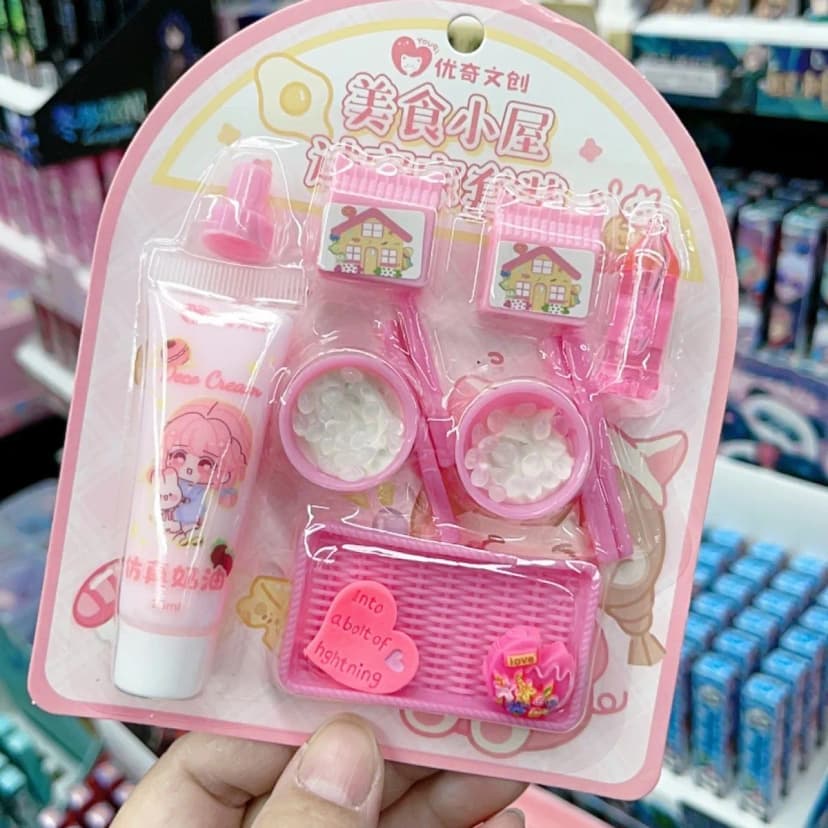 Image of Artificial Cream Kids Cake Dessert Making Cake Model Handmade DIY Suit Casual Entertainment Small Toys Clay & Dough Girls Toy