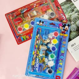 9002 stationery set 8 in 1 school supplies birthday party gift set multi-color watercolor drawing book set Thumbnail 5