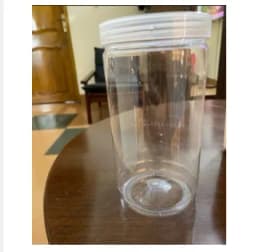 Premium Plastic Jar For Masala Stroage 1000ml (6pcs) Thumbnail 2