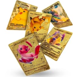 55 Pcs Pokemon Golden Cards Gold Foil Set English Version Thumbnail 2