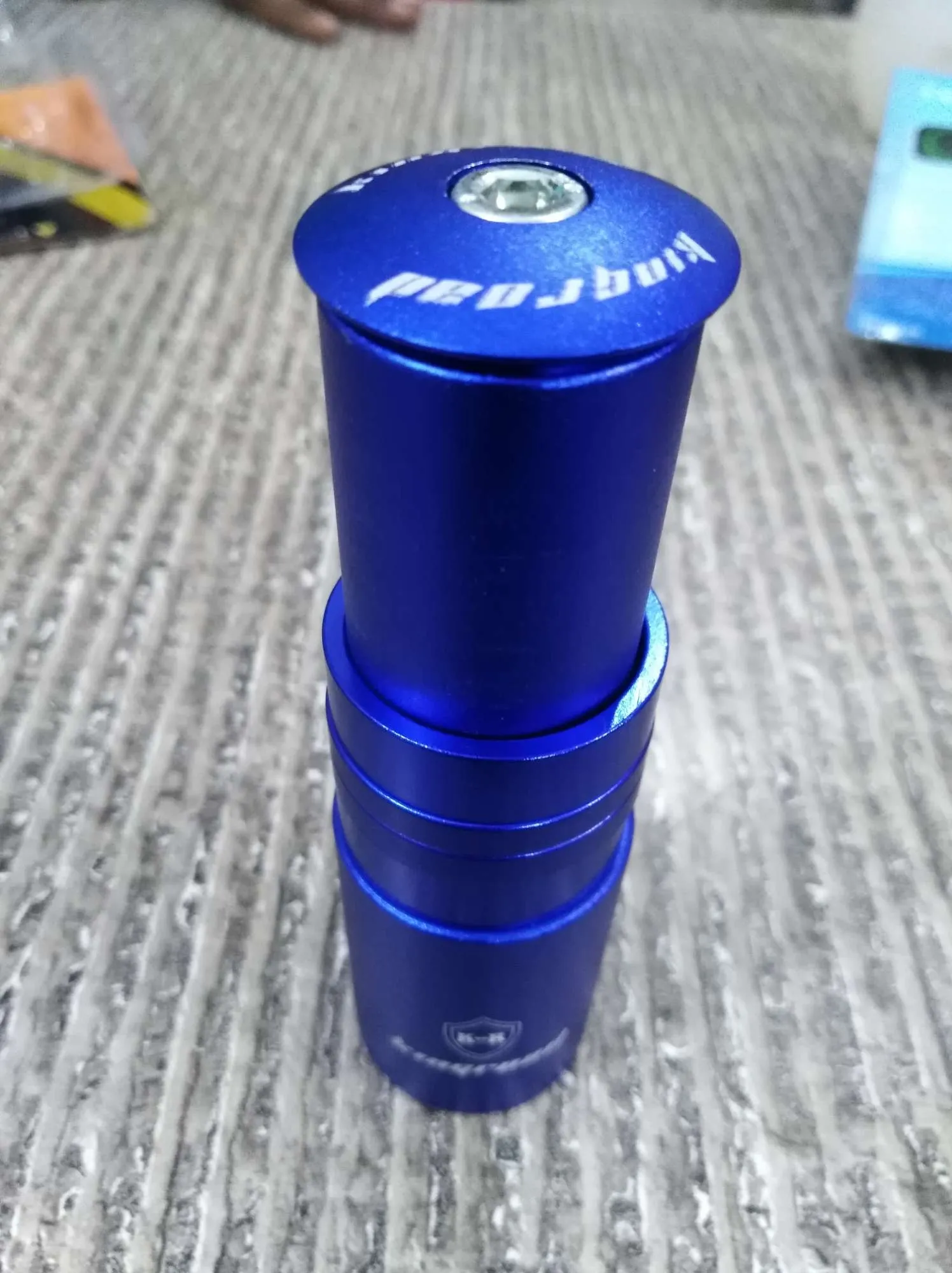 Bike Stem Riser Bike Fork Stem Extender Bicycle Handlebar Raiser Head Up Adapter Bike Handlebar Riser Bicycle Fork Stem Raiser Extender Head Up Raiser multicolor Bicycle Accessories thumbnail 2