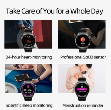 QCY GT 2 Smart Watch Retina Amoled Display