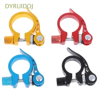 Aluminum Alloy Mountain Bike Seatpost Clamp Quick Release Cycling Seat Tube Clip Bicycle Accessories 1