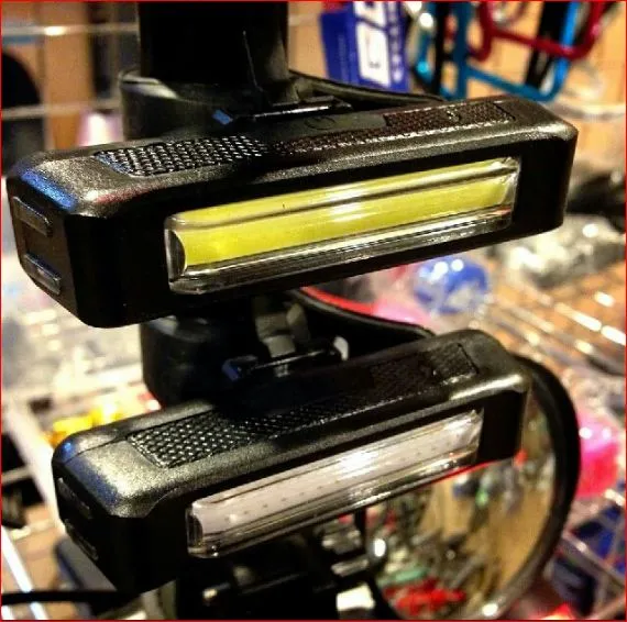 High Brightness Bike Rear Light Red Blue Powerful LED Bicycle Tail Light Rechargeable with 5 Steday Flash Modes Bicycle Accessories Cycle Accessories Cycle Accessories 1