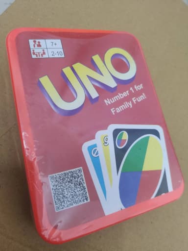 Protivas Uno Card Game With Plastic Box and 108 Pcs High Quality Cards For Family & Friend Play