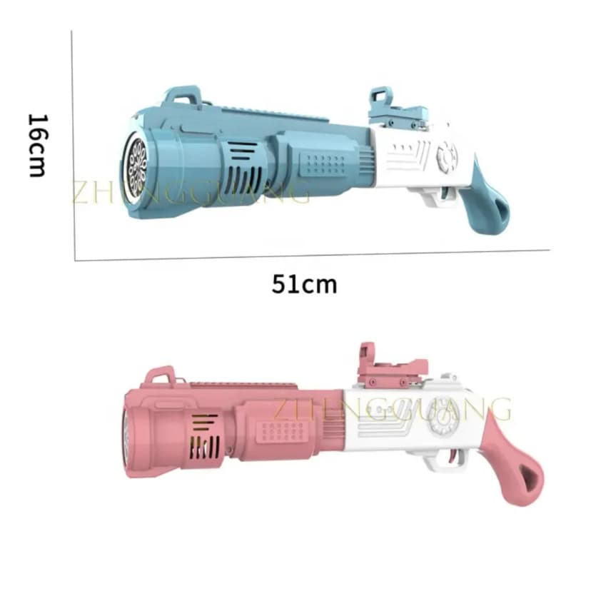 Image of New 10 Holes Electric Bubble Gun Gatlin Bubble Gun Toy Machine Soap Bubbles Magic Bubble for Bathroom Outdoor Toys For Children