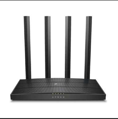 TP Link Archer C6 V4 Supports 802 11 AC Standard Simultaneous 2 4GHz 400 Mbps MU MIMO Dual WiFi Router