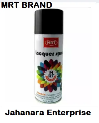 Spray Paint Matt Black Color 400ml 1
