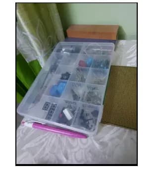 Image of Indispensable -Upscale Living -Plastic Organizer Dividers jewellery Box- Inventive Choice Preferble - Low Hassle and Maintanance