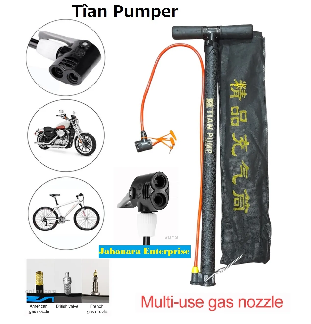 Bicycle Pumper Any Nojel 1