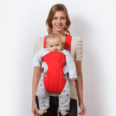 Carrier Comfort Wrap Bag Red for 0 30 months Babies