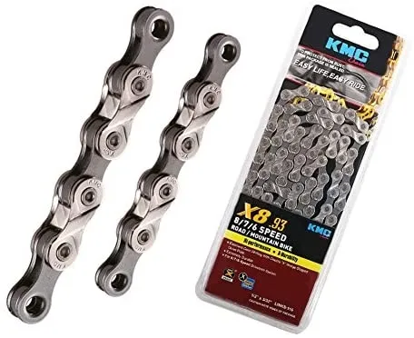 KMC X8.93, 6/7/8 Speed Chain 116 Links Bicycle Accessories thumbnail 1