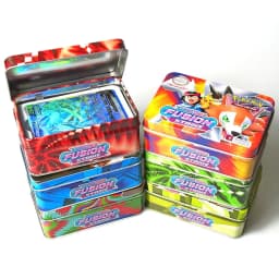 42Pcs Pokemon Cards Iron Metal Box Toys Battle Game Scarlett & Violet Paldean Fates pk40 Thumbnail 2