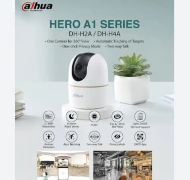 DAHUA WiFi Camera Dahua Hero Al 3MP 10M IR Pan Tilt 360 Degree IP Voice Talk