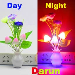 LED Automatic Sensor Mushroom Lamp Avatar led Auto Colour Changing mushroom light New Style LED Dream Mushroom Light Table Lamp Thumbnail 3