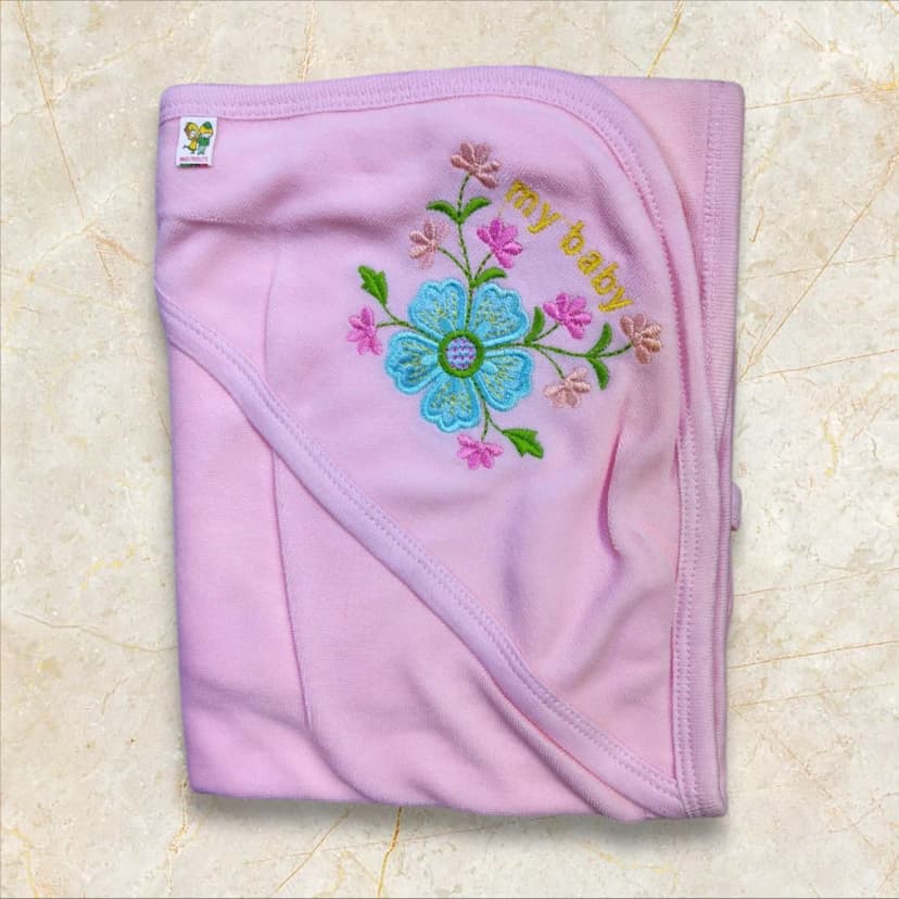 Image of Baby Cap Towel Newborn Baby Hooded Towels Washable Kids Cap Towel Bath Towels