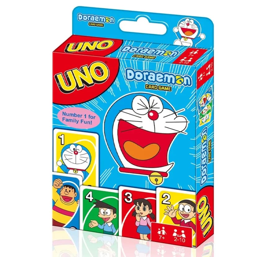 Image of UNO Doraemon Card Game 112 Cards