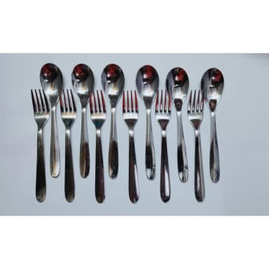 Steel Spoon Set Spoon Set Cutlery Set Stainless Steel Spoon Set 12 Pieces