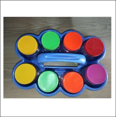 Kitchen Spice kuta 8 Piece set Plastic Spice 8 Piece Box Set