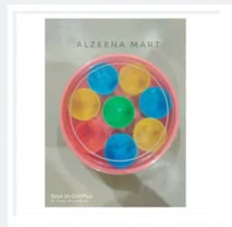 Plastic Masala Box Multicolor 8pcs box Thumbnail 2