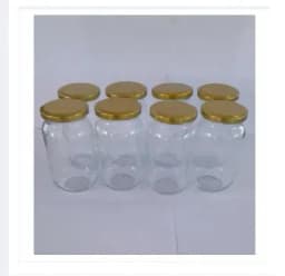 Glass jar, kitchen jar 500 gm 6 pcs Thumbnail 2