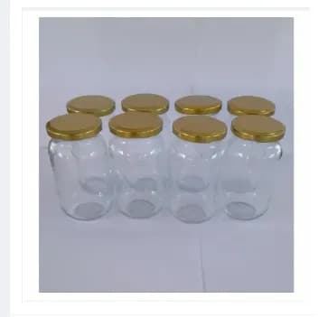 Image of Glass jar, kitchen jar 500 gm 6 pcs