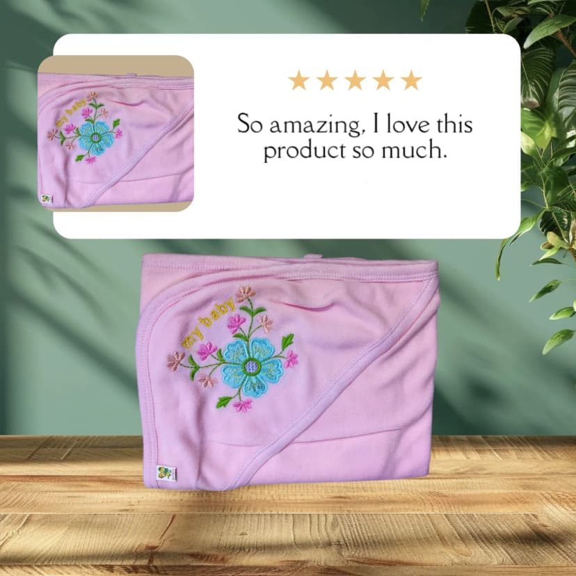 Image of Baby Cap Towel Newborn Baby Hooded Towels Washable Kids Cap Towel Bath Towels